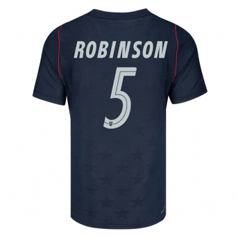 Billige Fotballdrakt Forente stater Antonee Robinson #5 Replika Bortedrakt VM 2026 Kortermet